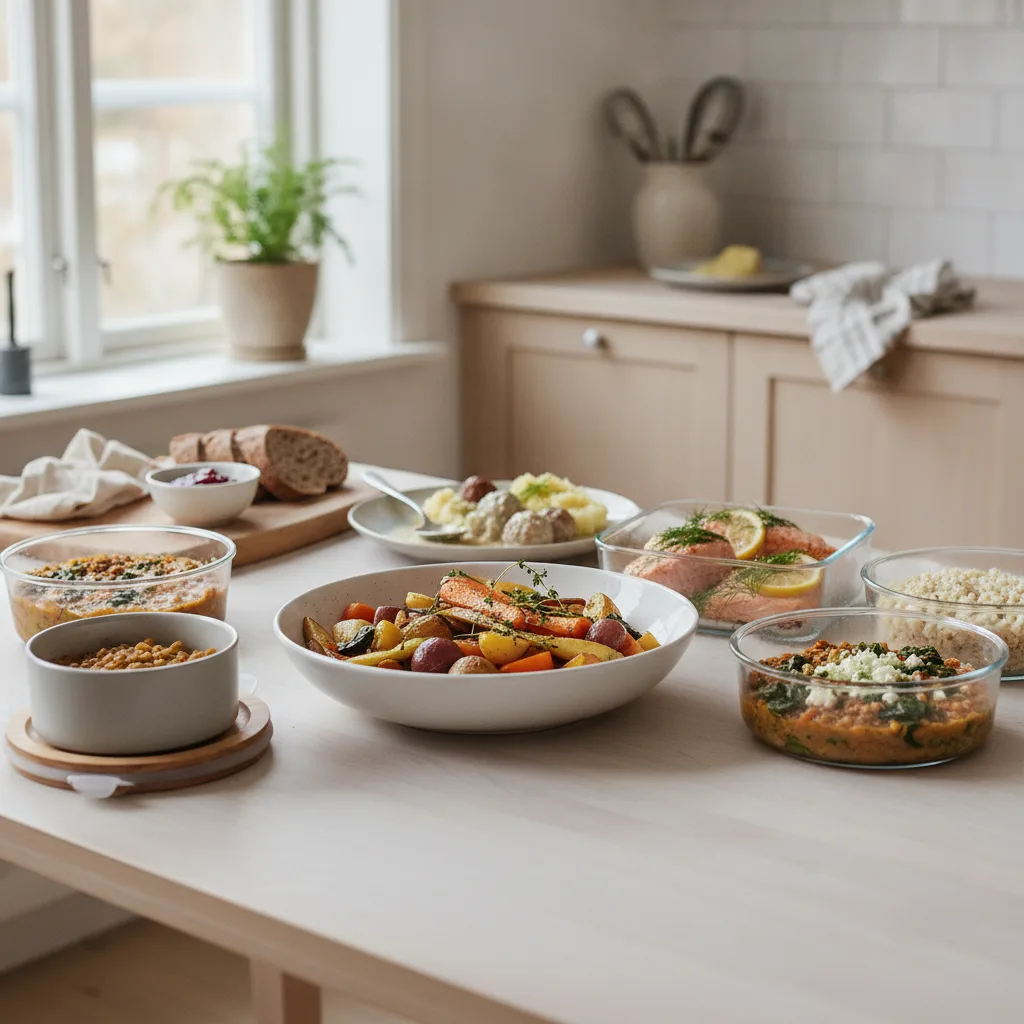 Matlådor för veckan — planera lunchen samtidigt som middagen