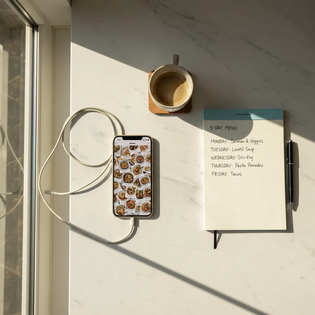 Personlig veckomeny — så funkar det (och varför det slår receptappar)