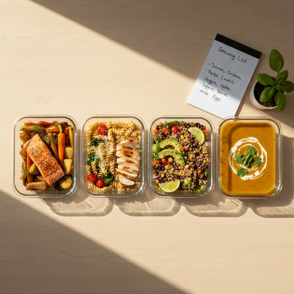 Organiserad vecka — matplanering som funkar