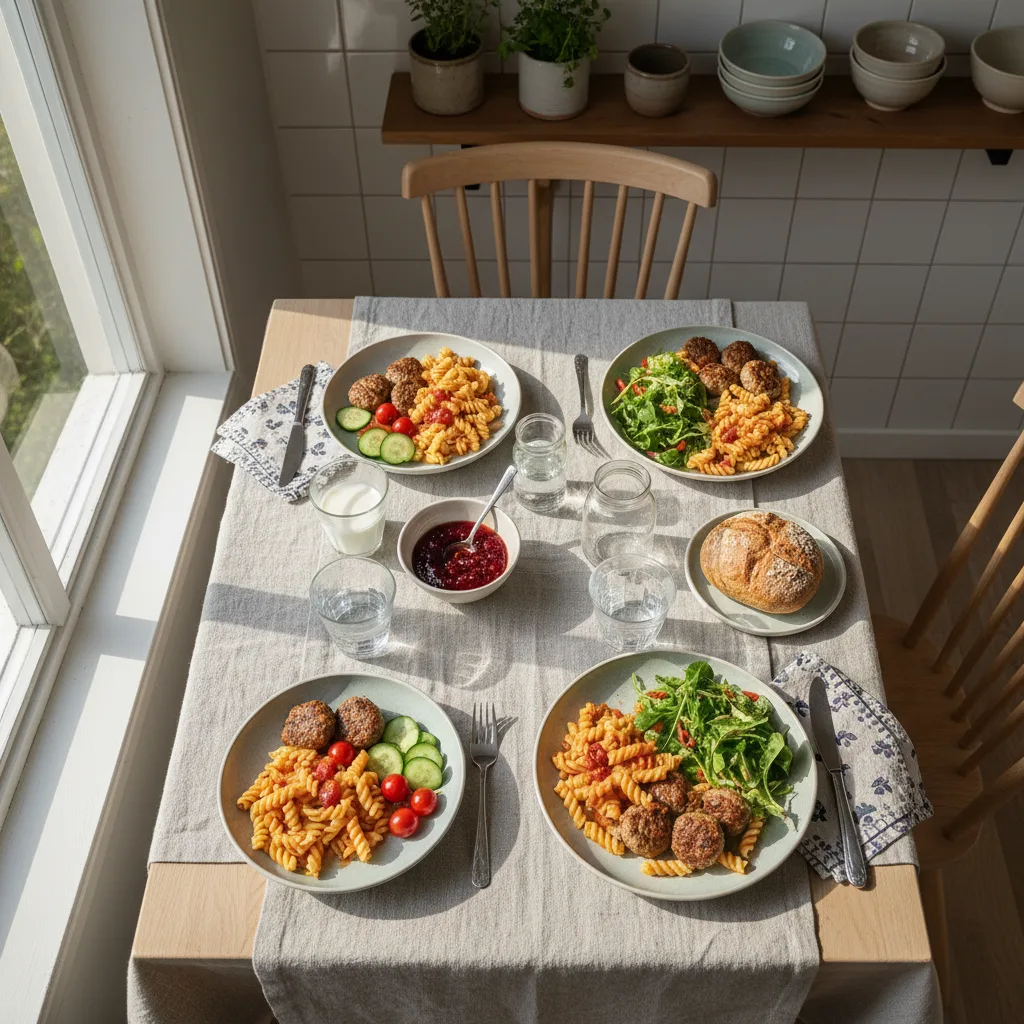 Veckomeny för barnfamilj — gratis tips och en plan som faktiskt håller