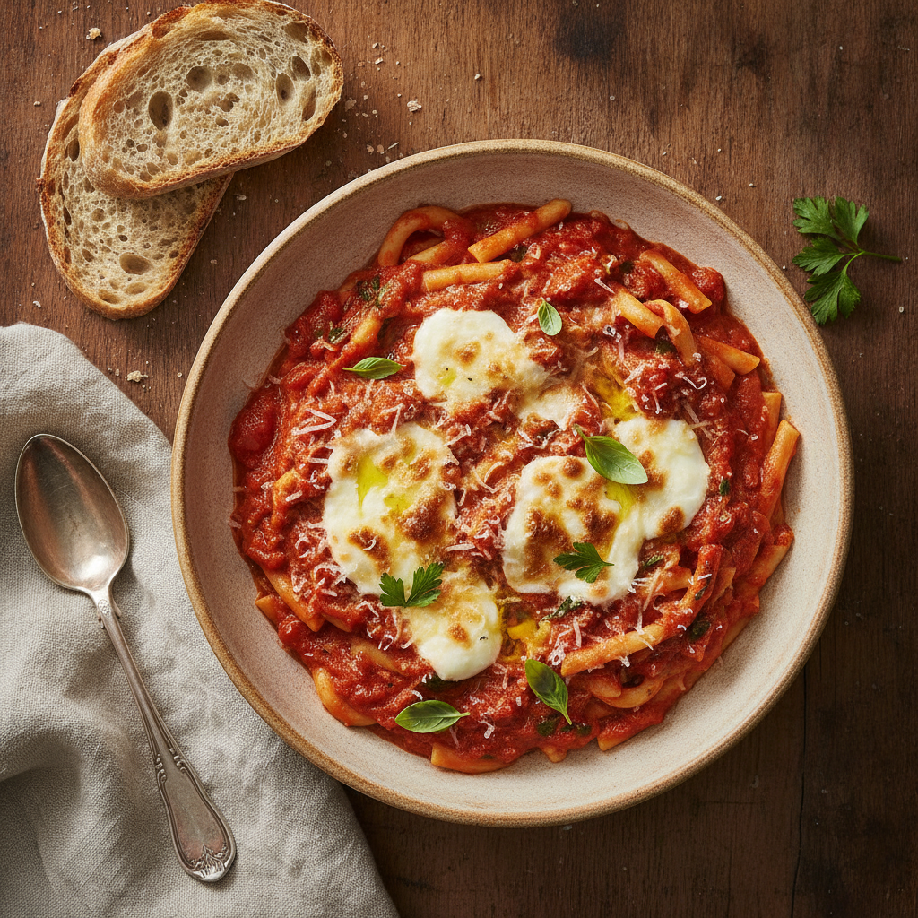 Krämig Tomatpasta
