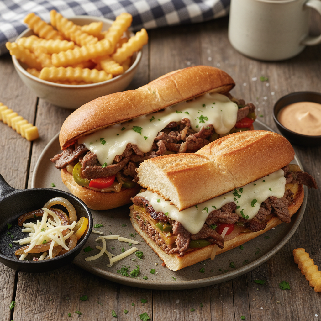 Philly Cheesesteak Sandwich