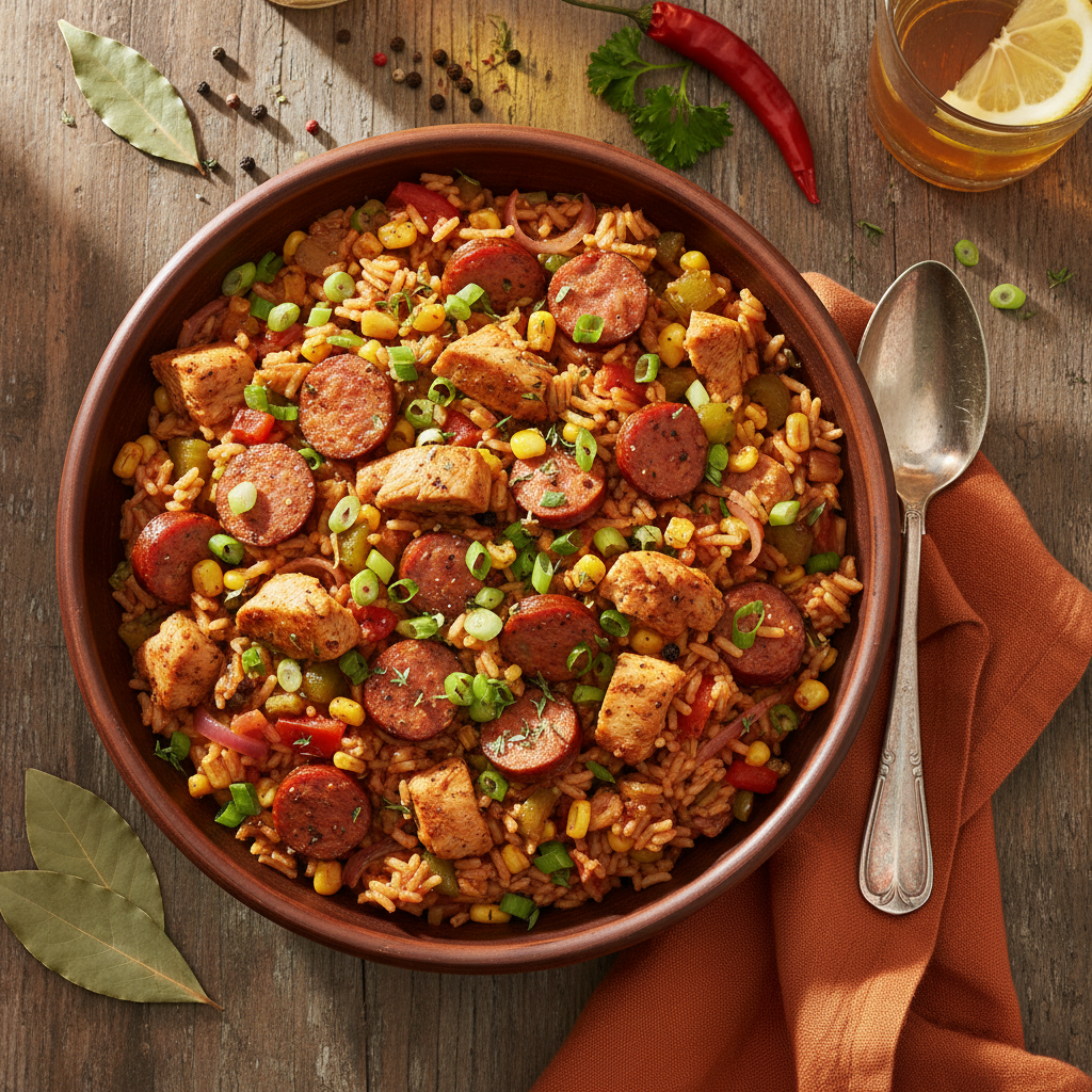 New Orleans Jambalaya (utan skaldjur)