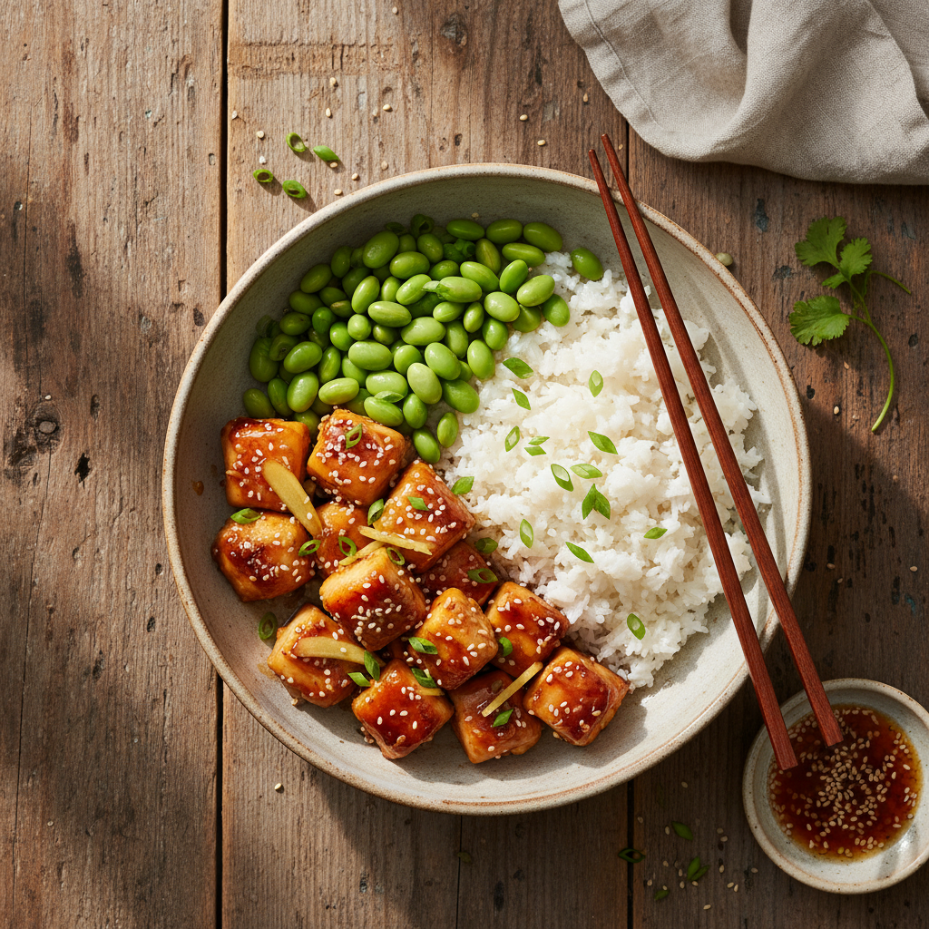 Japansk Kycklinglårfilé med Ingefära & Sesam